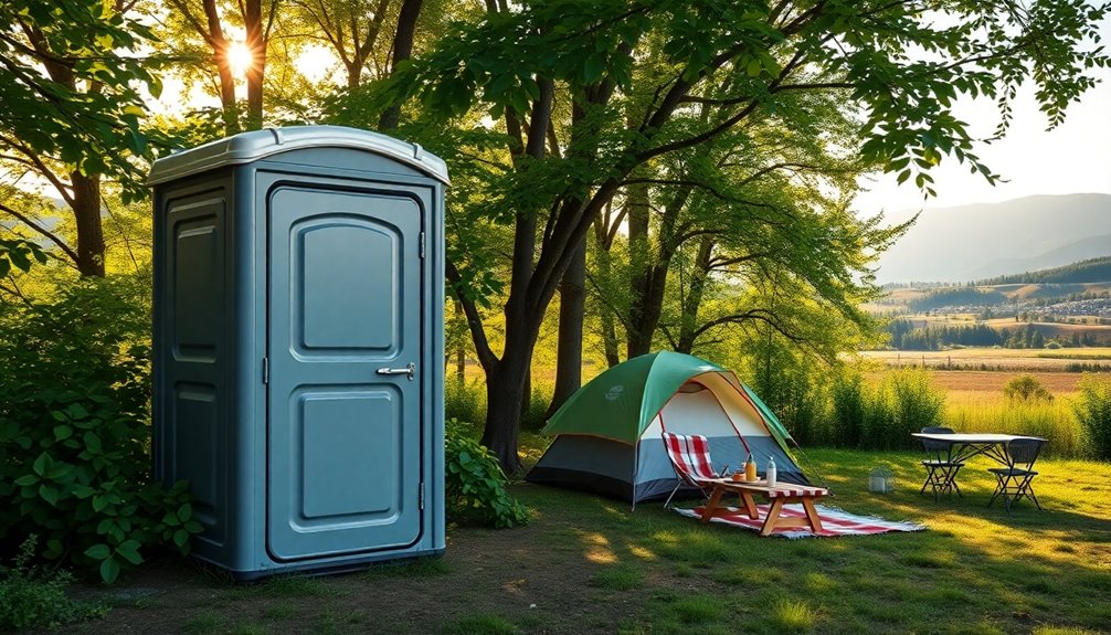 camping toilet selection factors