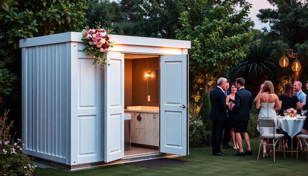 chic portable restroom solutions