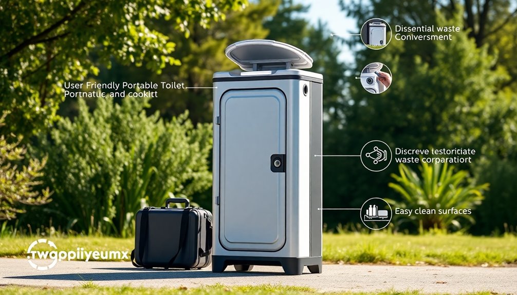 choosing a portable toilet
