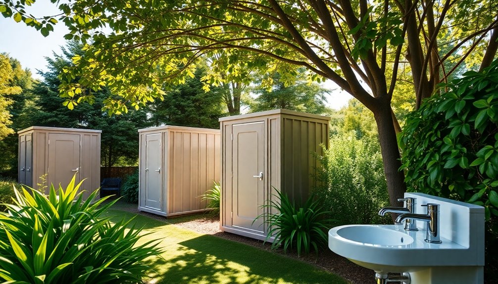 choosing outdoor restroom options