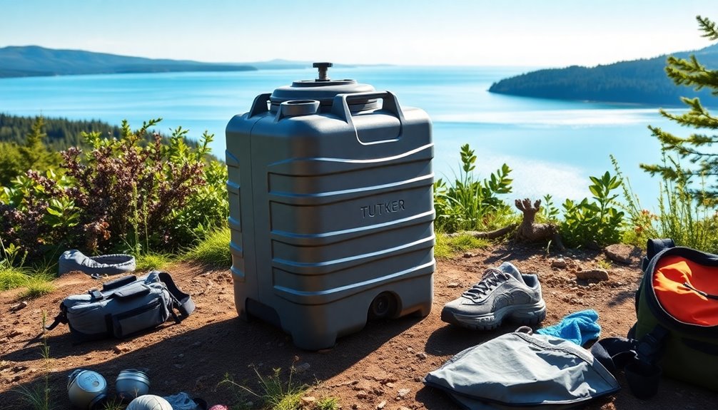 choosing portable toilet tank