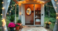cozy portable restroom upgrades