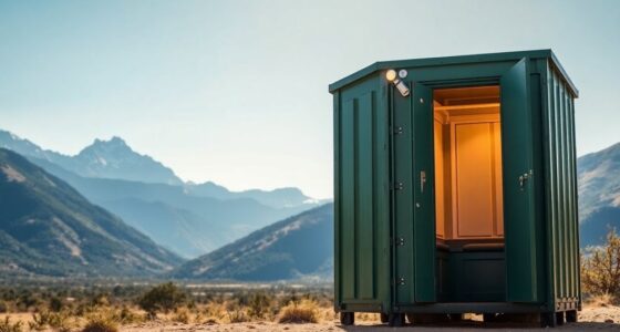 durable comfortable portable restroom