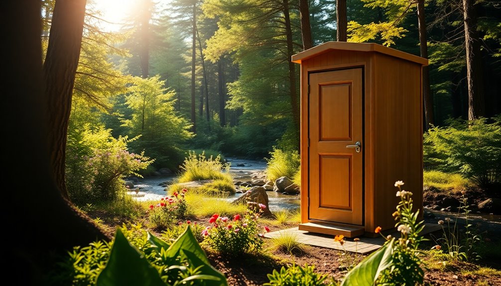 eco friendly portable toilet selection