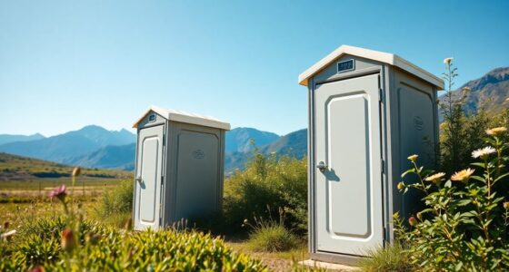 eco friendly portable toilets