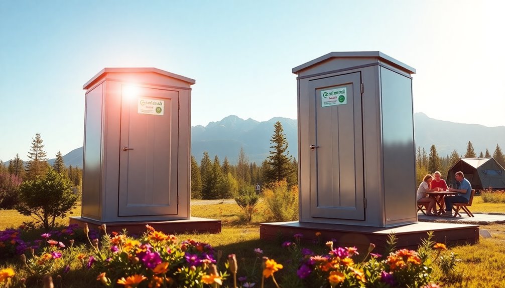 eco friendly portable toilets