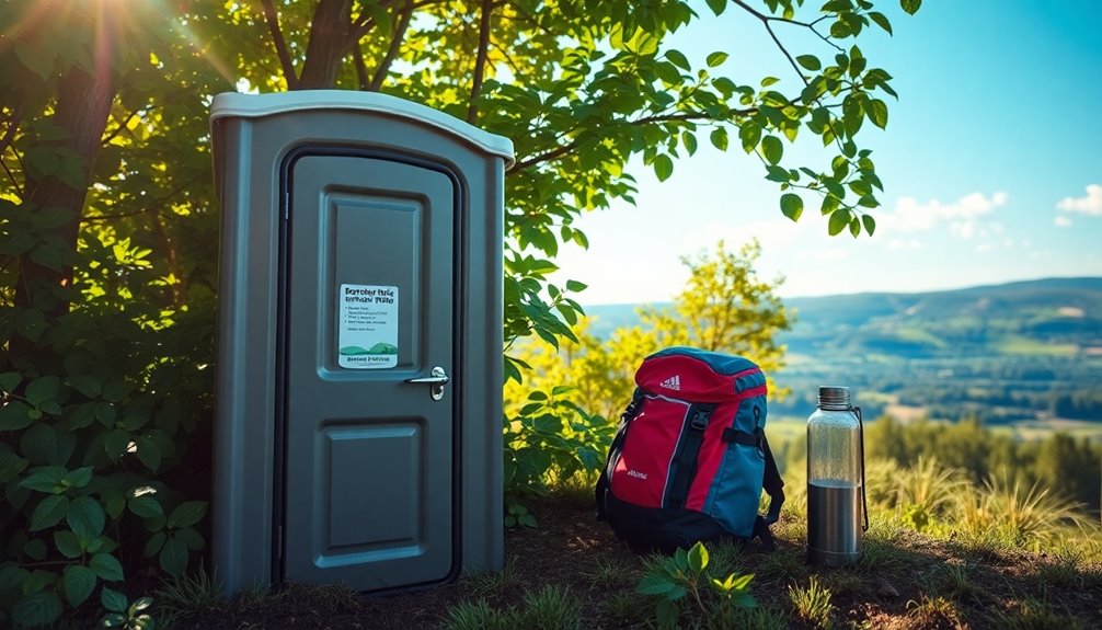 eco friendly portable toilets options