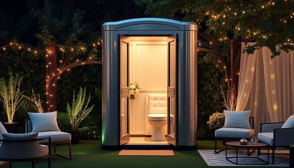 elegant portable restroom solutions