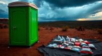 emergency preparedness portable toilets