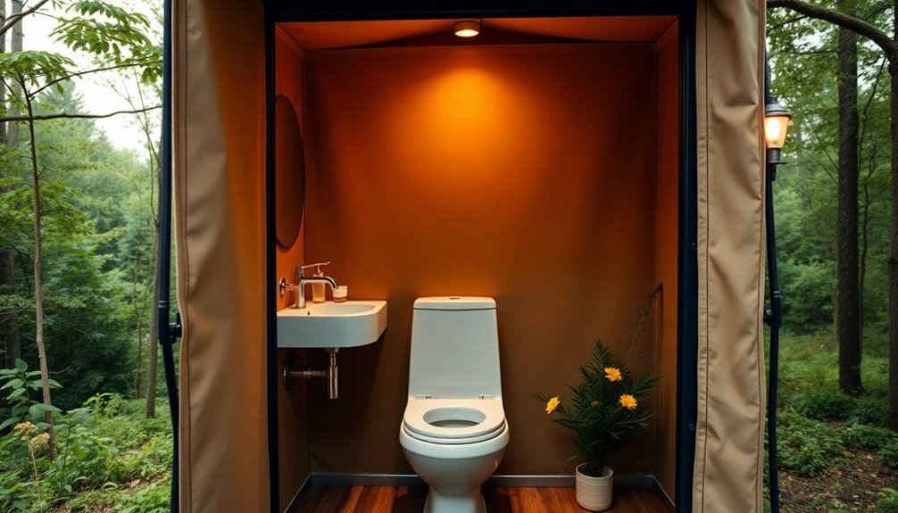 glamping restroom guest favorites