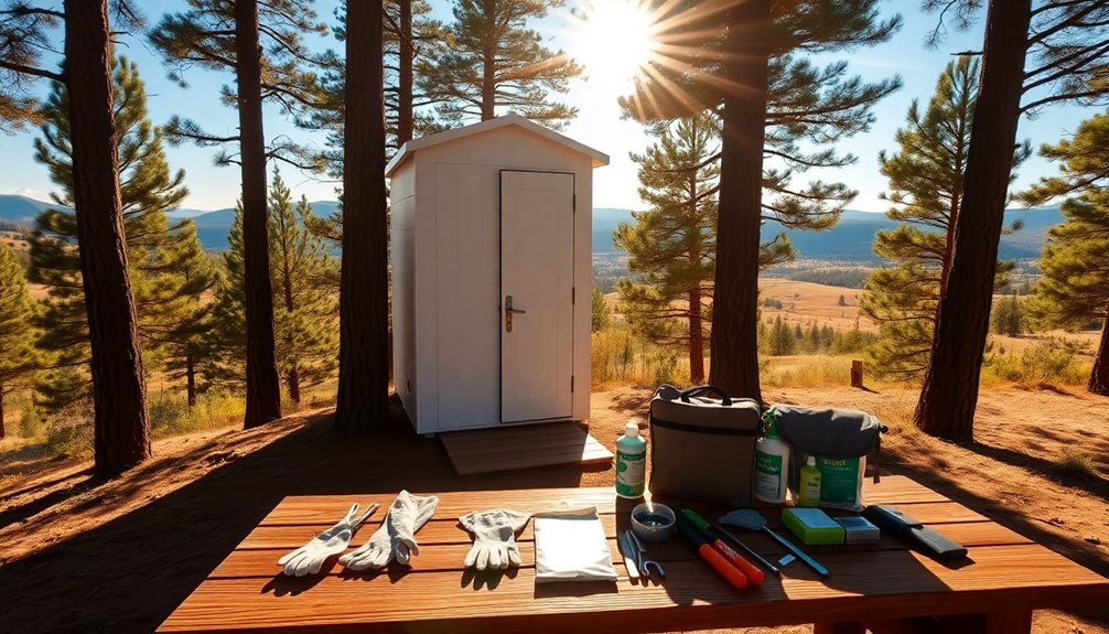 glamping restroom maintenance essentials