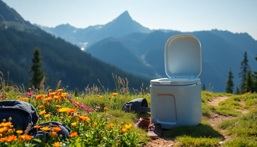 hiking toilet selection criteria