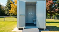 inclusive portable restroom design