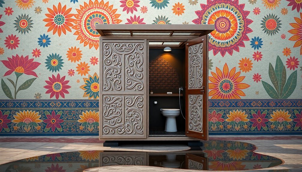 innovative features in sanitation
