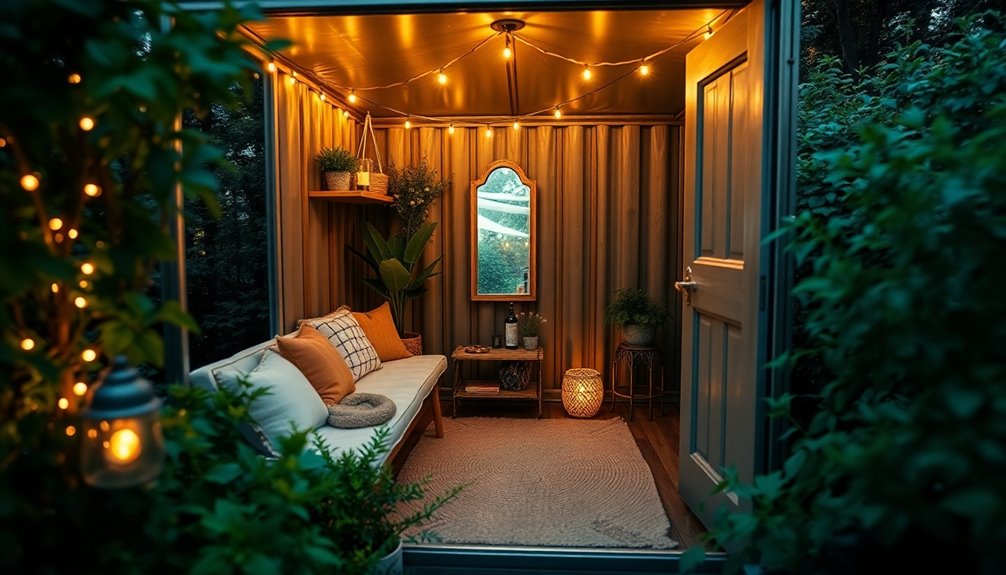 luxurious outdoor bathroom experience
