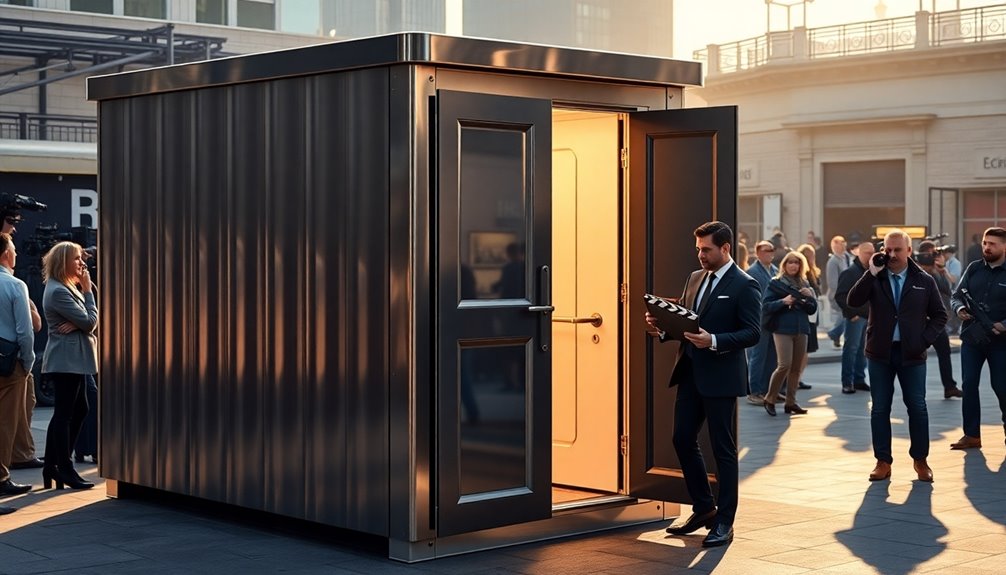 luxury porta potties demand