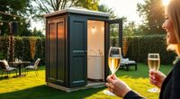 luxury porta potty benefits