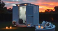 luxury porta potty rentals