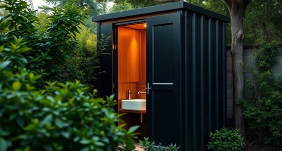 luxury portable restroom advancements