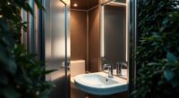 luxury portable restroom advantages