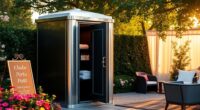 luxury portable restroom advantages