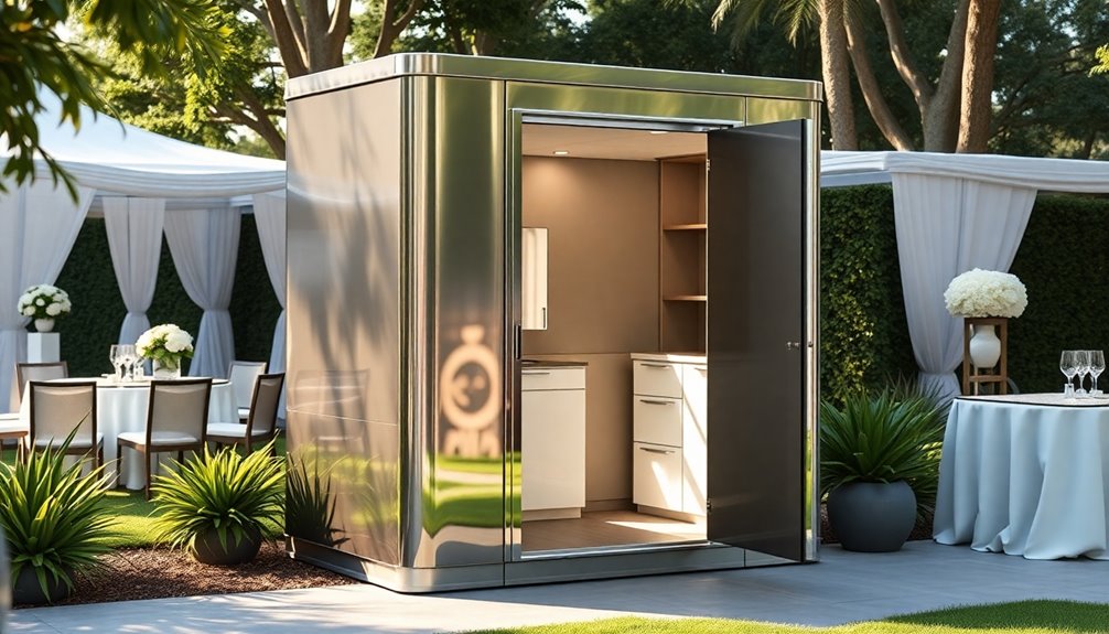 luxury portable restroom buying guide