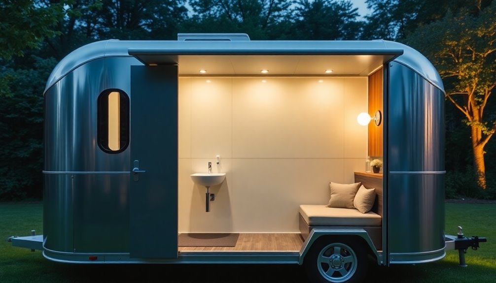 luxury portable restroom innovation