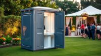 luxury portable restroom innovations