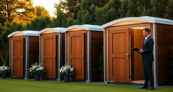 luxury portable restroom rentals