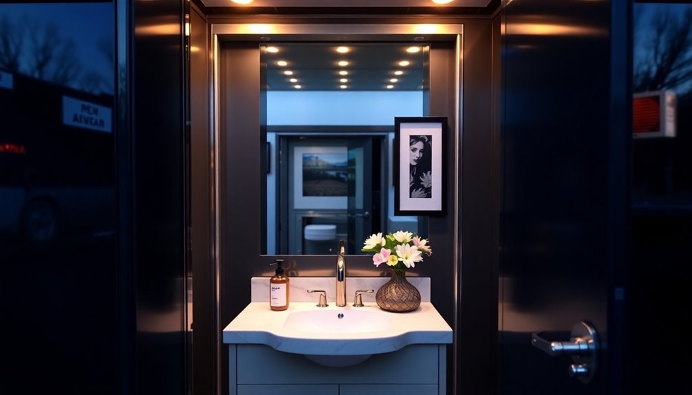 luxury portable restroom solutions