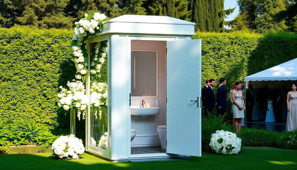 luxury portable restroom solutions