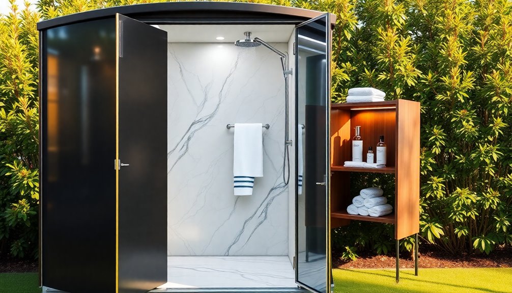 luxury portable restrooms experience