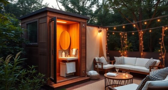 luxury portable restrooms trends