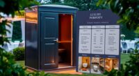 luxury restroom rental pricing