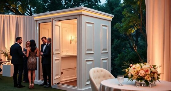 luxury restroom solutions for events