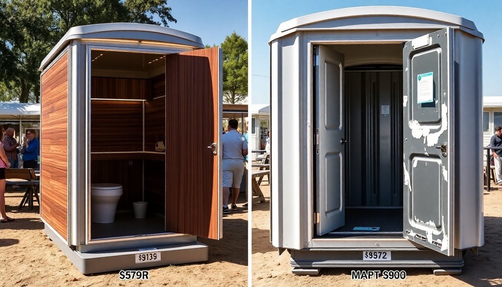 luxury vs traditional toilets