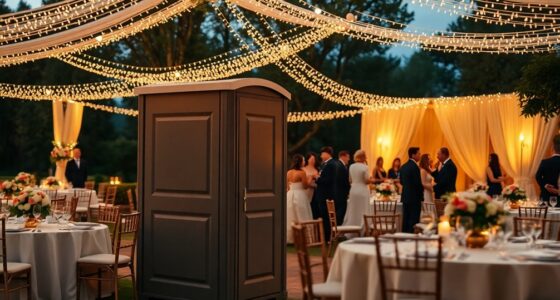 luxury wedding restroom solution