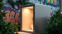 modern portable restroom innovations