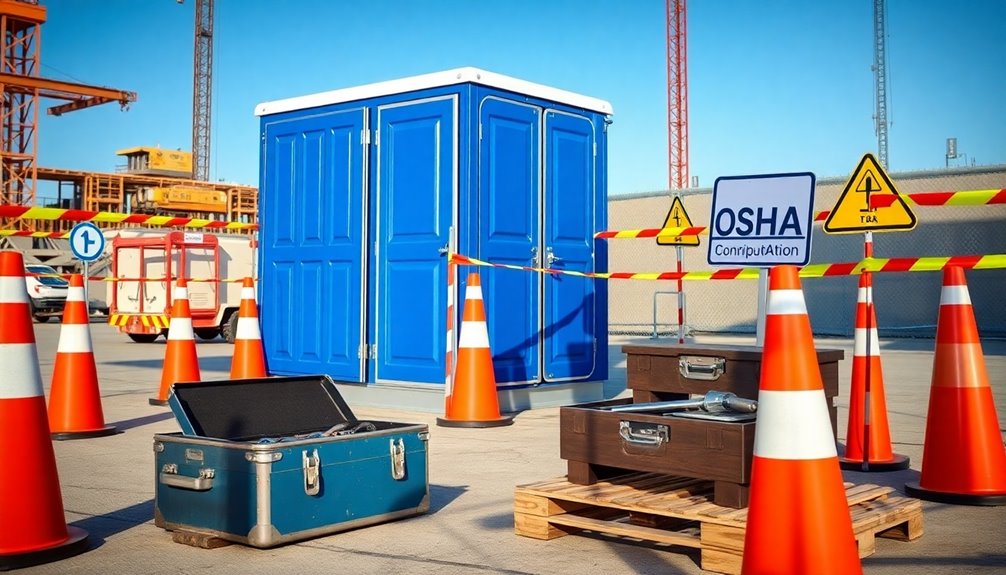 osha portable toilet standards