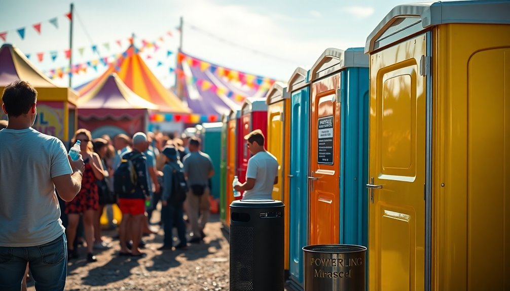 porta potty usage guidelines