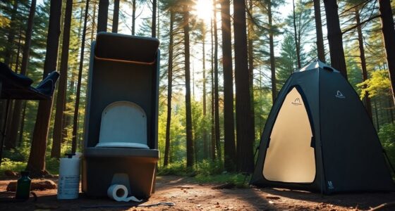 portable camping toilet options