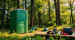 portable camping toilet solutions
