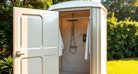 portable luxury restroom experience