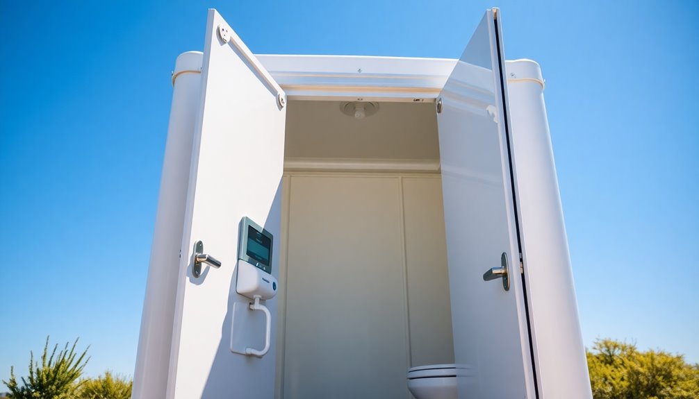 portable restroom cleanliness guidelines