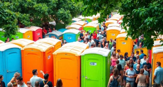 portable restroom event planning