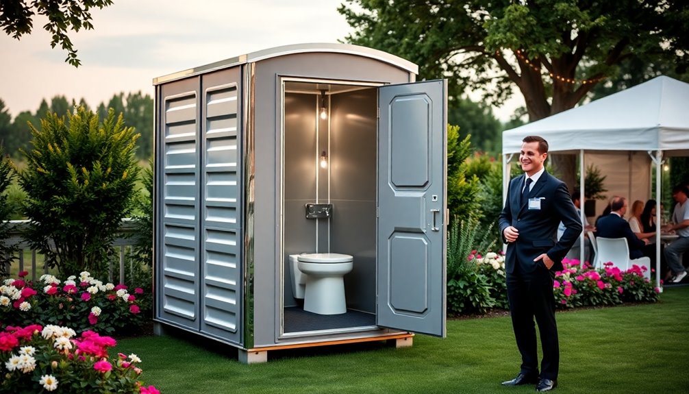 portable restroom rental assistance
