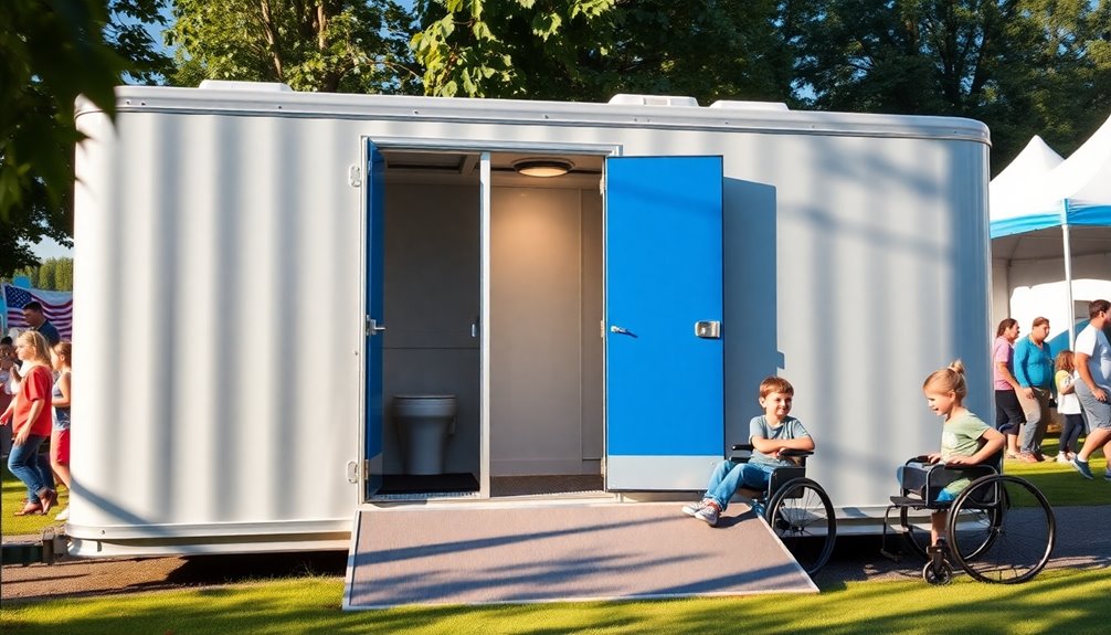 portable restrooms enhance events
