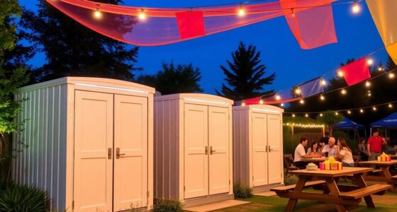 portable restrooms for events