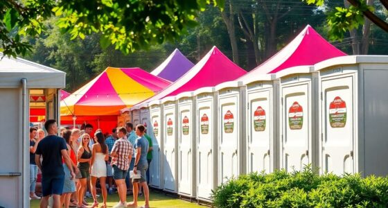 portable restrooms for festivals