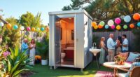 portable restrooms for parties